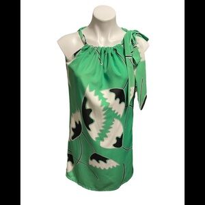 LIKE NEW Ladies sleepless adjustable neck tie at shoulder dress by JADE